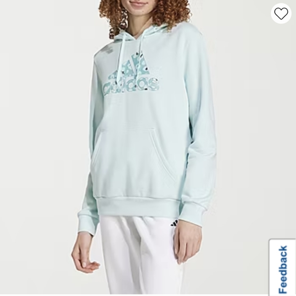adidas Womens Long Sleeve Fleece Active Hoodie 2XL & Large Available